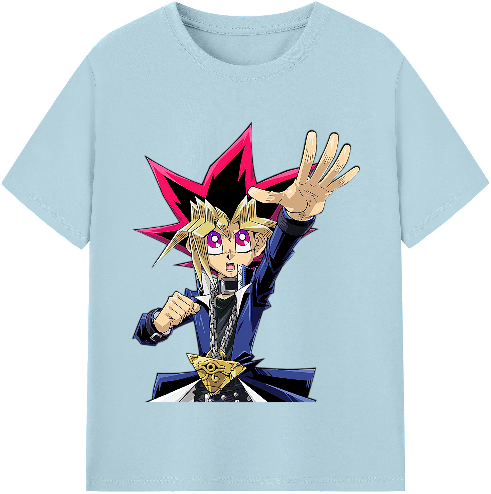 （画像用） 遊☆戯☆王 Yu-Gi-Oh! 綿100％半袖Tシャツ（フロントプリント）